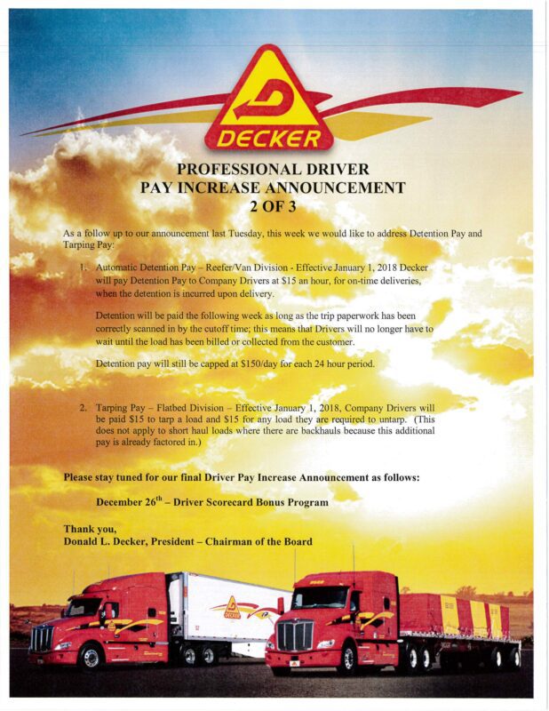 driver-pay-increase-announcements-decker-truck-line-inc