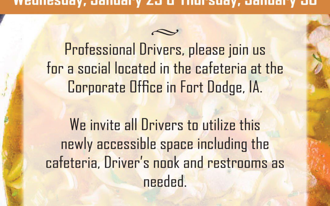 Professional Driver After Hours Open House (1/15/2020)