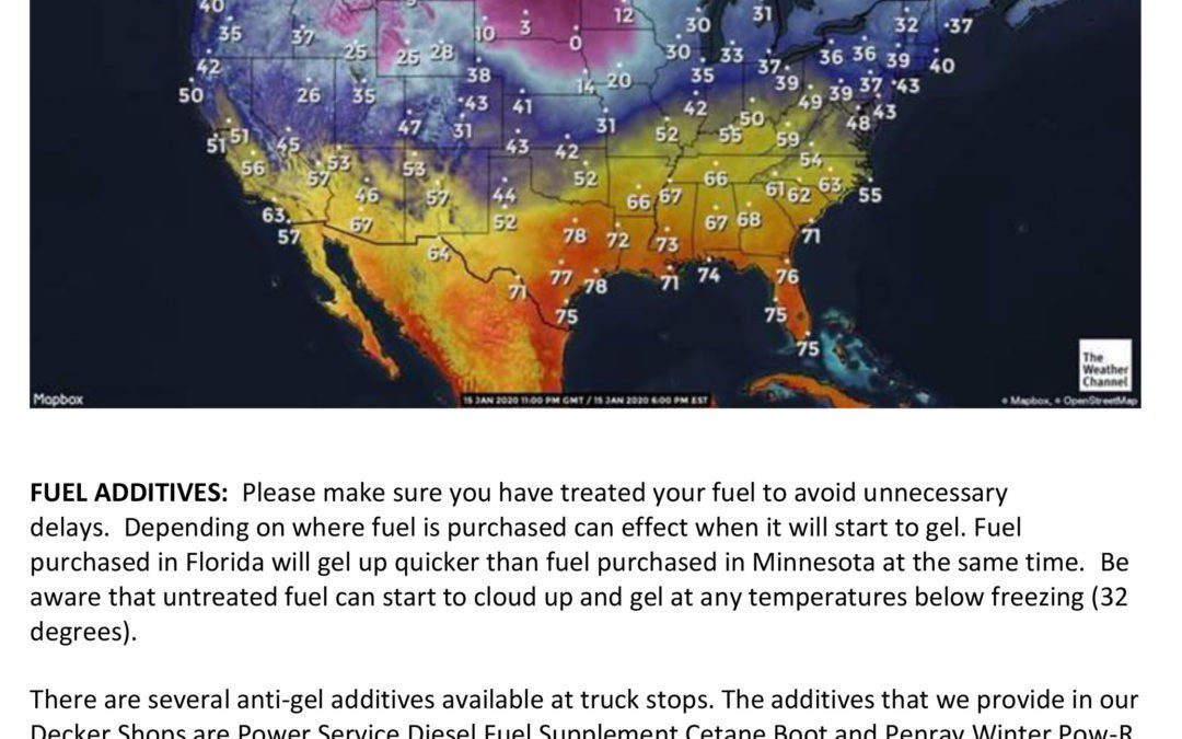 Message to All Drivers – Winter Weather Advisory (1/16/2020)
