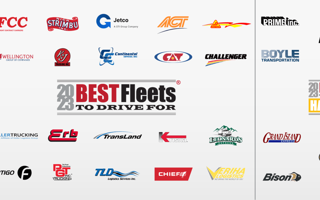 2023 Best Fleets to Drive For!