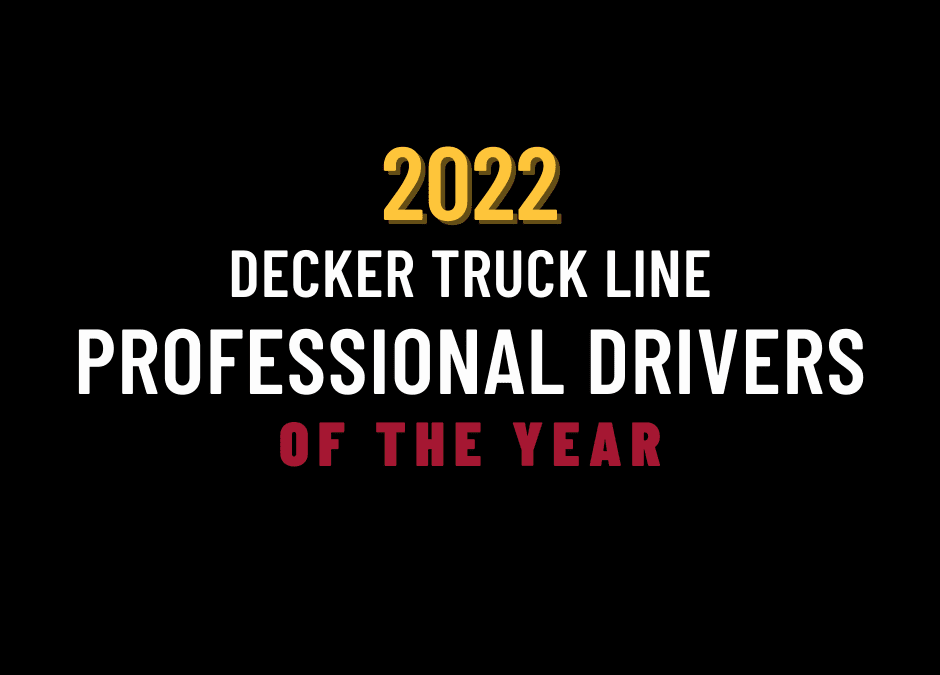 2022 Professional Drivers of the Year